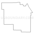 Census Tract 9535, Logan County, Illinois (Light Gray Border)
