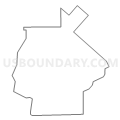 Census Tract 9533, Logan County, Illinois (Light Gray Border)