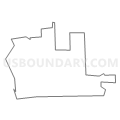 Census Tract 4011, Madison County, Illinois (Light Gray Border)
