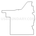 Census Tract 9522, Morgan County, Illinois (Light Gray Border)