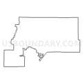 Census Tract 9515, Morgan County, Illinois (Light Gray Border)