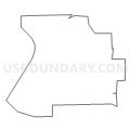 Census Tract 204, Tazewell County, Illinois (Light Gray Border)