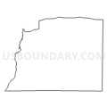 Census Tract 504, Jefferson County, Illinois (Light Gray Border)
