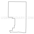 Census Tract 502, Jefferson County, Illinois (Light Gray Border)