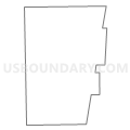 Census Tract 8418, Cook County, Illinois (Light Gray Border)