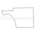 Census Tract 8326, Cook County, Illinois (Light Gray Border)