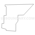 Census Tract 8166, Cook County, Illinois (Light Gray Border)