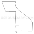 Census Tract 8078, Cook County, Illinois (Light Gray Border)