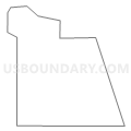 Census Tract 8025.04, Cook County, Illinois (Light Gray Border)
