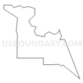 Census Tract 1101, Cook County, Illinois (Light Gray Border)