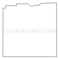 Census Tract 8036.07, Cook County, Illinois (Light Gray Border)