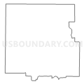 Census Tract 9530, Fulton County, Illinois (Light Gray Border)
