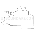 Census Tract 9504, Iroquois County, Illinois (Light Gray Border)