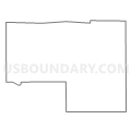 Census Tract 8501.01, Kane County, Illinois (Light Gray Border)