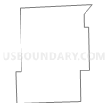 Census Tract 13.01, McLean County, Illinois (Light Gray Border)