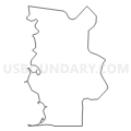 Census Tract 8608.08, Lake County, Illinois (Light Gray Border)
