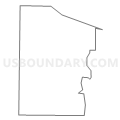 Census Tract 8644.11, Lake County, Illinois (Light Gray Border)