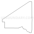 Census Tract 9685, Ripley County, Indiana (Light Gray Border)