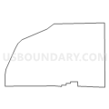 Census Tract 9713, Steuben County, Indiana (Light Gray Border)