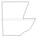 Census Tract 206.02, DeKalb County, Indiana (Light Gray Border)