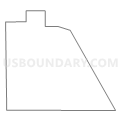 Census Tract 9572, Montgomery County, Indiana (Light Gray Border)