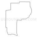 Census Tract 7, Wayne County, Indiana (Light Gray Border)