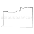 Census Tract 9559, Owen County, Indiana (Light Gray Border)