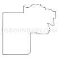 Census Tract 9557, Owen County, Indiana (Light Gray Border)