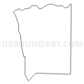 Census Tract 401, Clay County, Indiana (Light Gray Border)