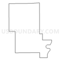 Census Tract 1104.01, Hamilton County, Indiana (Light Gray Border)