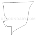 Census Tract 5103, Morgan County, Indiana (Light Gray Border)