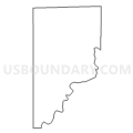 Census Tract 5101, Morgan County, Indiana (Light Gray Border)
