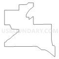 Census Tract 9538, Dubois County, Indiana (Light Gray Border)