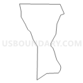 Census Tract 28, Vanderburgh County, Indiana (Light Gray Border)