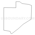 Census Tract 38.04, Vanderburgh County, Indiana (Light Gray Border)