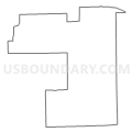 Census Tract 9626, Kosciusko County, Indiana (Light Gray Border)