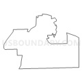 Census Tract 9623, Kosciusko County, Indiana (Light Gray Border)