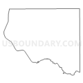 Census Tract 9501, Marshall County, Iowa (Light Gray Border)