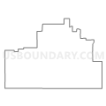 Census Tract 9503, Marshall County, Iowa (Light Gray Border)