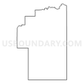 Census Tract 9504, Marshall County, Iowa (Light Gray Border)