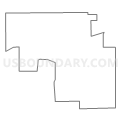 Census Tract 9508, Marshall County, Iowa (Light Gray Border)
