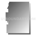 Census Tract 9602, Hamilton County, Iowa (Gray Gradient Fill with Shadow)