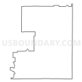 Census Tract 9605, Washington County, Iowa (Light Gray Border)