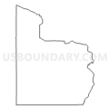 Census Tract 706, Clayton County, Iowa (Light Gray Border)