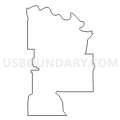 Census Tract 304.02, Marion County, Iowa (Light Gray Border)