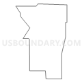 Census Tract 303, Marion County, Iowa (Light Gray Border)