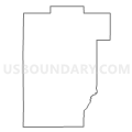 Census Tract 803, Cherokee County, Iowa (Light Gray Border)