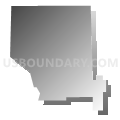 Census Tract 9506, Mahaska County, Iowa (Gray Gradient Fill with Shadow)