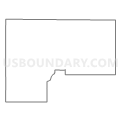 Census Tract 9501, Ringgold County, Iowa (Light Gray Border)