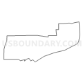 Census Tract 101.02, Scott County, Iowa (Light Gray Border)